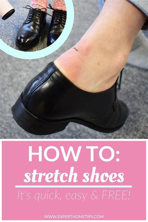 stretching shoes too tight